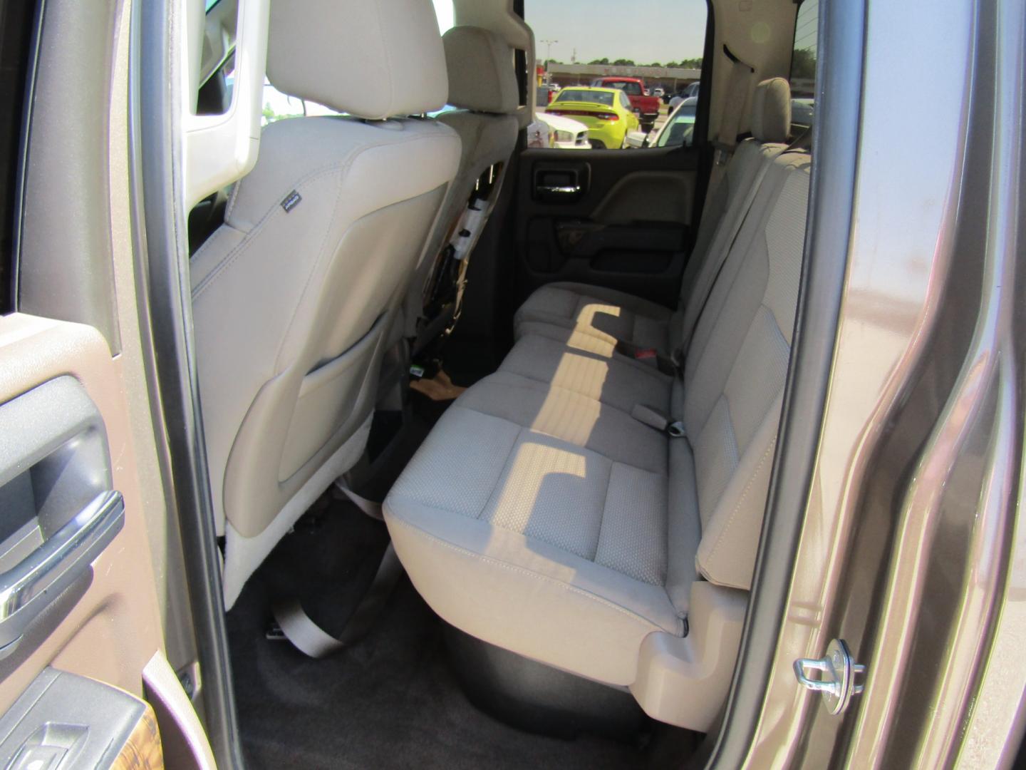 2015 Brown /Tan Chevrolet Silverado 1500 LT Double Cab 2WD (1GCRCRECXFZ) with an 5.3L V8 OHV 16V engine, Automatic transmission, located at 15016 S Hwy 231, Midland City, AL, 36350, (334) 983-3001, 31.306210, -85.495277 - Photo#4